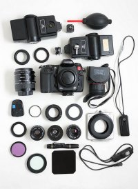 aparat fotograficzny i akcesoria